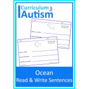 Read Write Sentences Ocean Theme